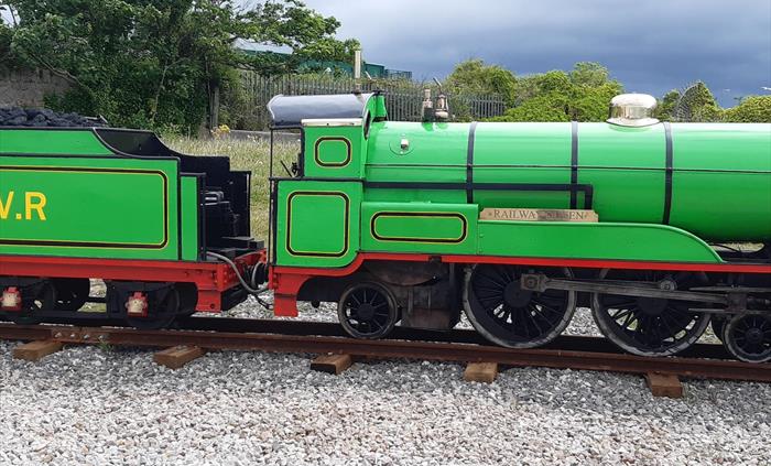 Railway Queen fresh from paintshop